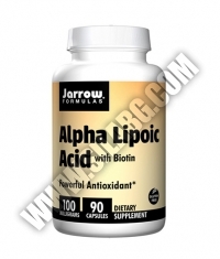 Jarrow Formulas Alpha Lipoic Acid + Biotin 100mg. / 90 Tabs.