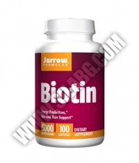 Jarrow Formulas Biotin 5000mcg. / 100 Caps.