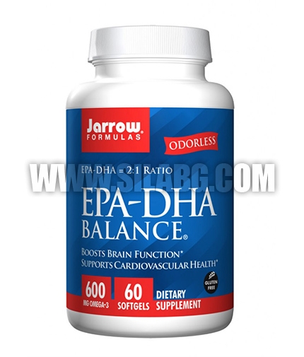 Jarrow Formulas EPA-DHA Balance® 600mg. / 60 Soft.
