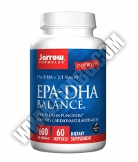 Jarrow Formulas EPA-DHA Balance® 600mg. / 60 Soft.