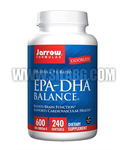 Jarrow Formulas EPA-DHA Balance® 600mg. / 240 Soft.