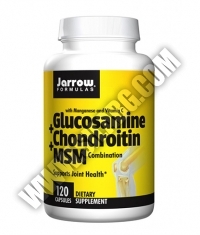 Jarrow Formulas Glucosamine + Chondroitin + MSM / 120 Caps.