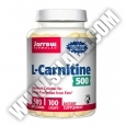 Jarrow Formulas L-Carnitine 500 Liquid Caps / 100 Caps.