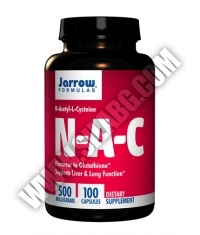 Jarrow Formulas NAC 500mg. / 100 Caps.