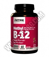 Jarrow Formulas Methyl B-12 5000mcg / 60 Tabs.