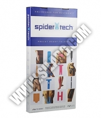 SPIDERTECH PRE-CUT UPPER KNEE CLINIC PACK [10 PCS] (GENTLE)