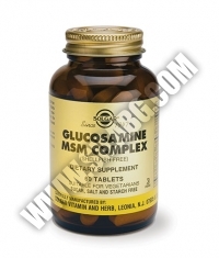SOLGAR Glucosamine MSM Complex / 60 Tabs