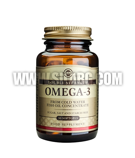 SOLGAR Omega 3 Double Strength / 60 Soft.