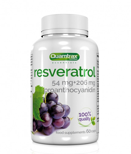 QUAMTRAX NUTRITION Resveratrol + Proanthocyanidin / 60 caps