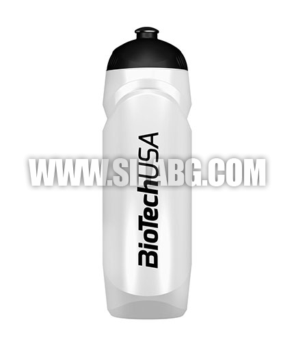 BIOTECH USA Waterbottle Transparent 750ml. / White