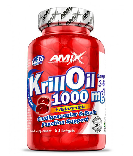 AMIX Krill Oil 1000 mg / 60 Softgels