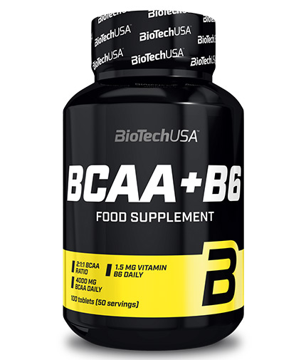 BIOTECH USA BCAA + B6 / 100 Tabs 0.100