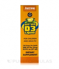 Jarrow Formulas Yum-Yum D3 Liquid 200IU / 27 ml.