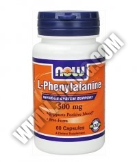 NOW L-Phenylalanine 500mg. / 60 Caps.
