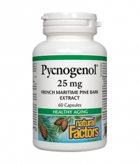 NATURAL FACTORS Pycnogenol 25mg. / 60 Caps.