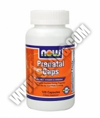 NOW Prenatal Vitamin /Albion Iron/ 120 Caps.