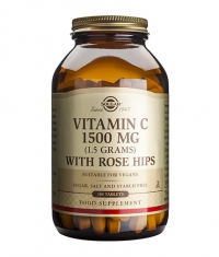 SOLGAR Vitamin C + Rose Hips 1500mg / 180 tabs.