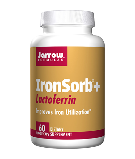 Jarrow Formulas Ironsorb + Lactorferrin / 60 Vcaps.