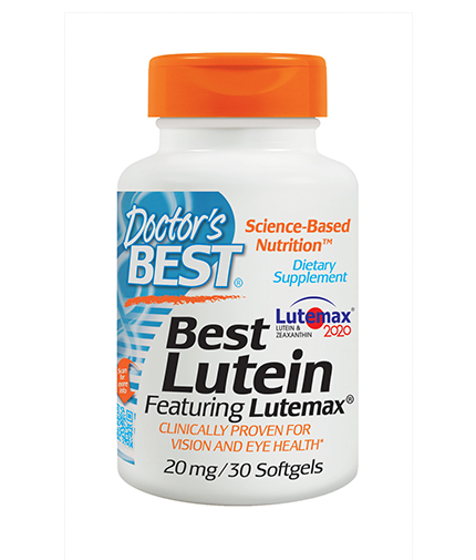 DOCTOR'S BEST Best Lutein 20mg / 30 Soft.