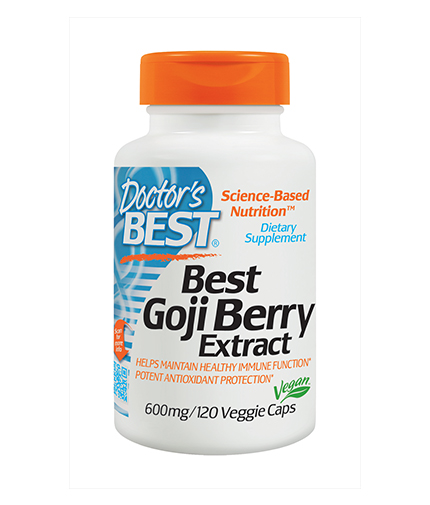 DOCTOR'S BEST Goji Berry Extract 600mg. / 120 Vcaps.