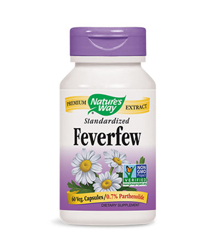 NATURES WAY FeverFew 290mg. / 60 Vcaps.