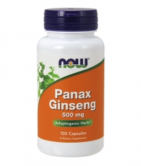 NOW Panax Ginseng 500mg. / 100 Caps.