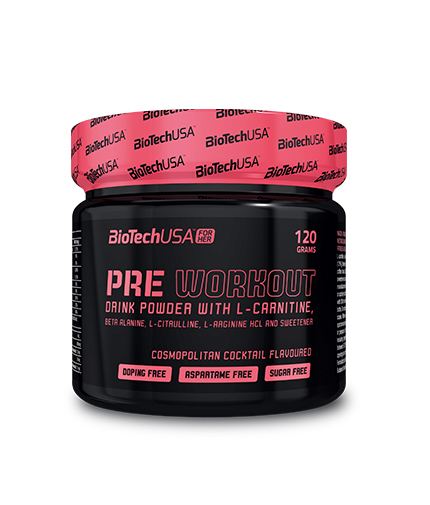 BIOTECH USA FOR HER Pre Workout 120g 0.120