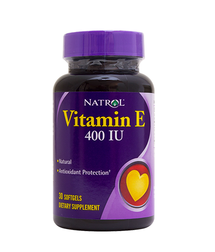 NATROL Vitamin E 400IU 30 softgels