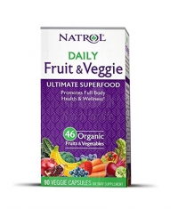 NATROL Daily Fruit and Veggie / 90 Caps.