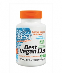 DOCTOR'S BEST Vegan D3 2500IU / 60 Vcaps.