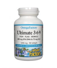 NATURAL FACTORS Ultimate 3-6-9 / 90 Soft.