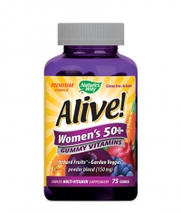 NATURES WAY Alive Women's 50+ Gummy Vitamins 150mg. / 75 Gummies
