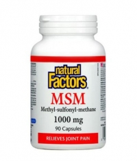 NATURAL FACTORS MSM 1000mg. / 90 Caps.