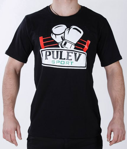 PULEV SPORT Pulev Sport T-Shirt / Black