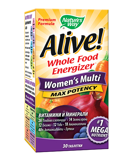 NATURES WAY Alive!® Women's Max Potency / 30 Tabs