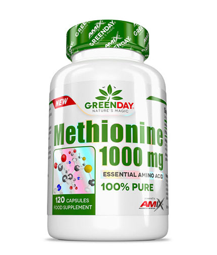 AMIX GreenDay METHIONINE 1000 mg / 120 Caps.