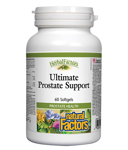 NATURAL FACTORS Ulimate Prostate Support 410mg. / 60 Soft.