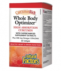 NATURAL FACTORS Whole Body Optimizer 2117mg. / 60 Soft.