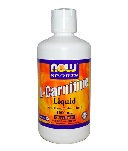NOW L-Carnitine Liquid 1000mg. / 946ml.