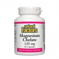 NATURAL FACTORS Magnesium Chelate 125mg. / 90 Caps.