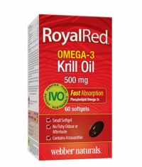 WEBBER NATURALS Royal Red Omega-3 Krill Oil 500mg. / 60 Soft.