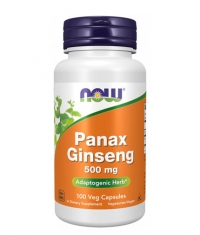 NOW Panax Ginseng 500 mg / 100 Caps