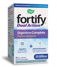 NATURES WAY Fortify Dual Action Digestive Complete / 30 Vcaps.