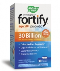 NATURES WAY Primadophilus Fortify 50+ Probiotic / 30 Vcaps.