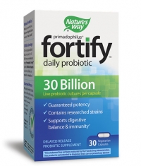NATURES WAY Primadophilus Fortify Daily Probiotic / 30 Vcaps.