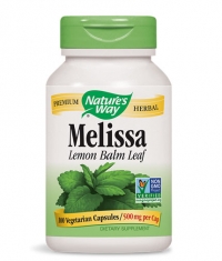 NATURES WAY Melissa Lemon Balm Leaf 500mg. / 100 Vcaps.