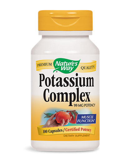 NATURES WAY Potassium Complex / 100 Caps.