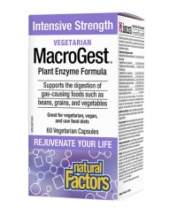 NATURAL FACTORS Vegetarian MacroGest / 120 Vcaps.