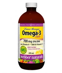 WEBBER NATURALS Omega-3 Liquid 700mg / 470ml.