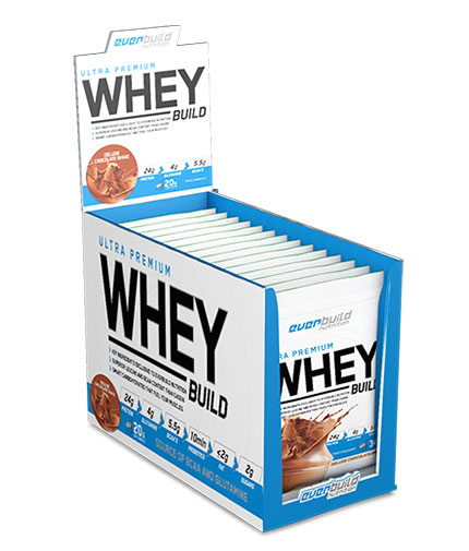 EVERBUILD Ultra Premium Whey Protein Build Box / 20 Sachets 0.680